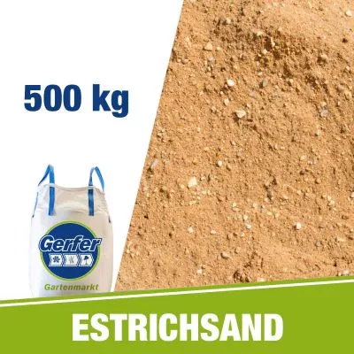 Estrichsand 0/8 mm im Big Bag