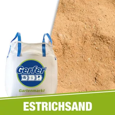 Estrichsand 0/8 mm im Big Bag