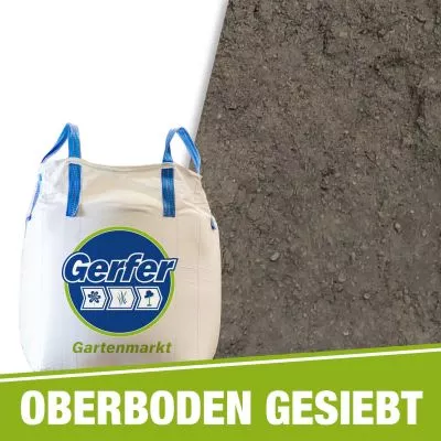 Oberboden gesiebt im Big Bag