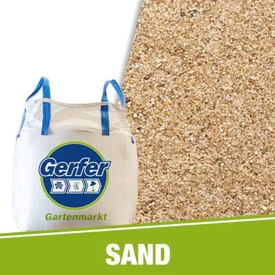 Sand 0/2 mm im BigBag