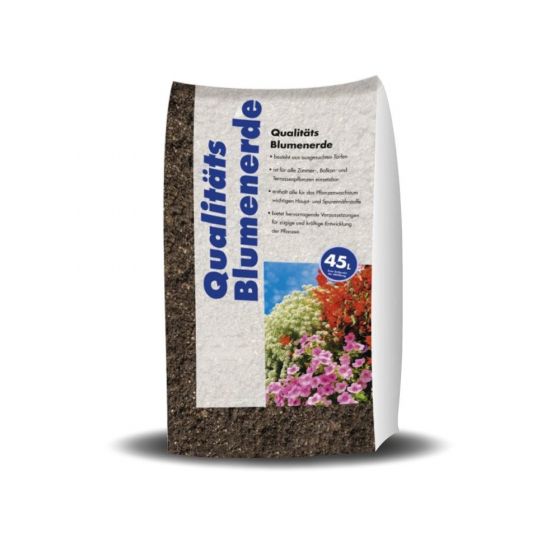 Qualitäts-Blumenerde im 45-Liter-Sack blumenerde kleiner sack